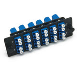 HDA Compatible Singlemode Fiber Adapter Plates with 12 LC Duplex Ports