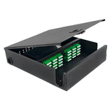 4 slots LGX Wall-mountable Fiber Termination Box with single-door