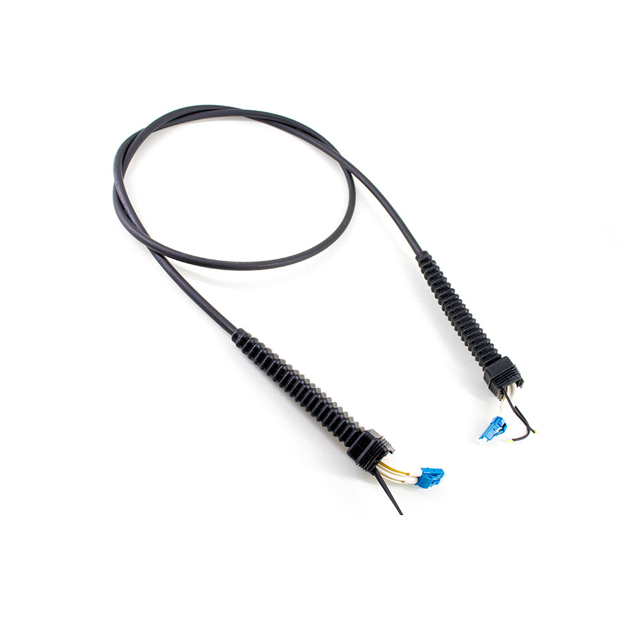 LC-NSN (LC) Single-Mode Dual-Core Waterproof Tail Sleeve Threaded Armored Mouse Bite-Proof RRU Base Station Pull-Out Fiber Optic Cable