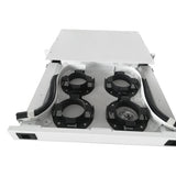 1U Rackmount Fiber Cable Storage Panel Box