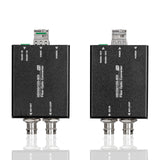 12G SDI Fiber Multiplexer with Tally or RS485 SMF LC Fiber 10KM 12G SDI Video Transmitter Receiver