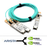 7m Arista (200G) to Nvidia/Mellanox (2x 100G) QSFP56 Compatible AOC Splitter Cable