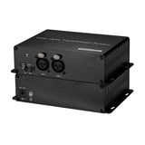 2 Channel Broadcast XLR Audio over Fiber Optical Converter 20km