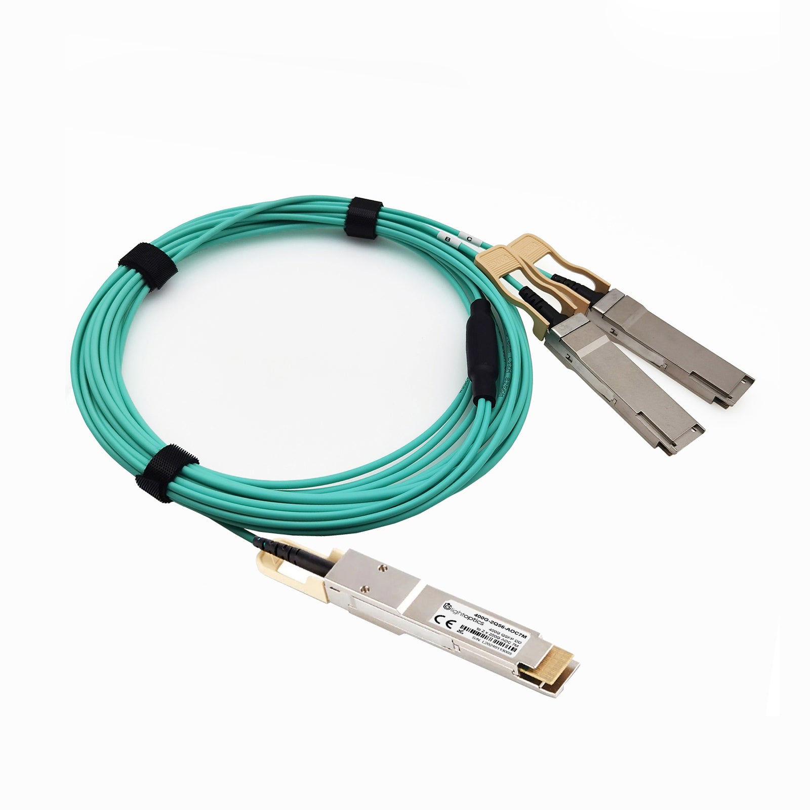 &nbsp;400G QSFP-DD to 2x 200G QSFP56 AOC Cable