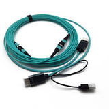 8K HDMI 2.1 48Gbps 60Hz 100% Pure Optical Fiber Cable w/ Detachable MPO Connectors