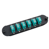 Corning® CCH Compatible Fiber Adapter Panel with 6 LC Duplex Adapters/Ports