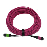 24 Fibers MPO/MTP UPC Female to Male Multimode OM4 Fiber Trunk Cable
