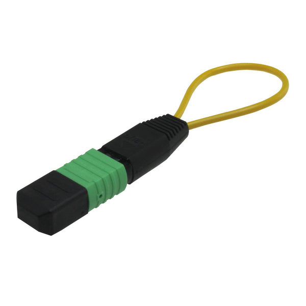 16-Fiber MTP/MPO APC Female Loopback Tester 400G/800G – LightOptics®