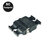 MPO MTP Duplex Fiber Optic Adapter SC Duplex Footprint Type-A Polarity (Up-to-Down)