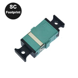 MPO MTP Fiber Optic Adapter SC Footprint