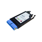 FHD18 Series MTP-8 Cassette, 8 Fibers OS2 Singlemode, MTP to 2x LC Quad (Blue), 0.35dB Max