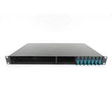 Modular Passive Network Optical HD Fiber TAP 1U Rack Chassis 24-slots