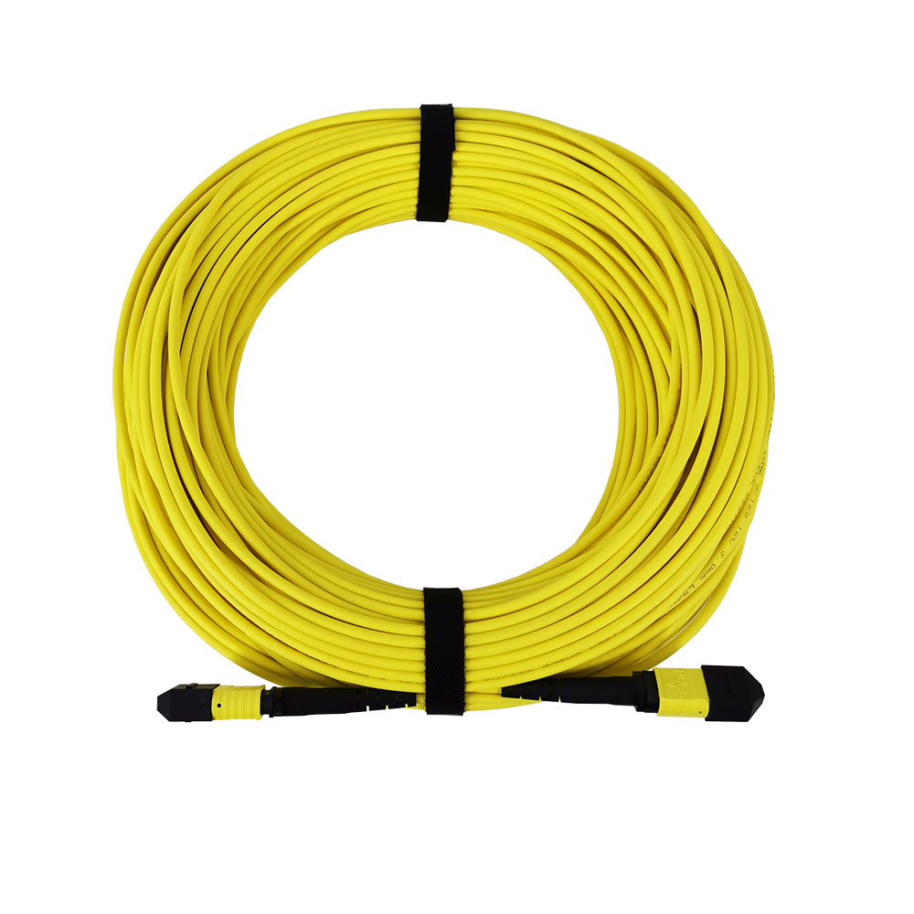 16 Fibers MPO/MTP APC Female 9/125 Singlemode OS2 Fiber Trunk Cable ...