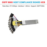 OSFP 800G HCB Host Compliance Board Plug