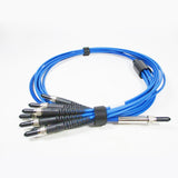 1m SMA905 Bifurcated Fiber Bundles Optical Cables NA 0.22 VIS-NIR 400nm-2200nm