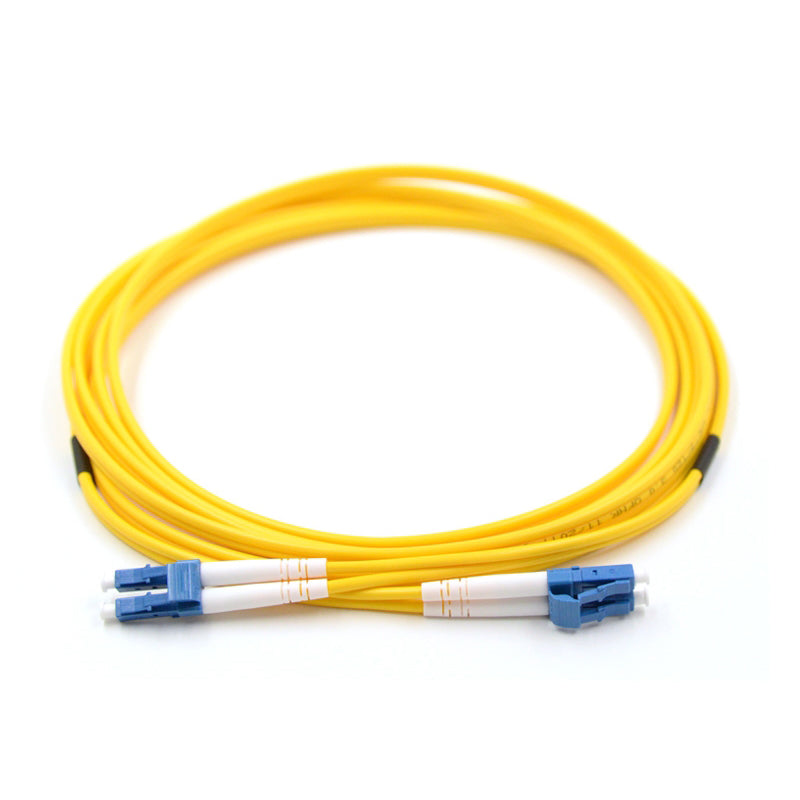 LC/UPC to LC/UPC Duplex OS2 G.657.A1 Singlemode OFNR 2.0mm Fiber Patch Cable
