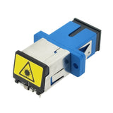 SC/UPC Flip Shutter Simplex Singlemode Fiber Adapter	