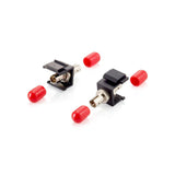 ST/UPC Simplex Singlemode Fiber Optic Keystone Jack