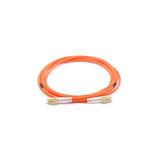 LC UPC to LC UPC Simplex OM1 Multimode PVC (OFNR) 2.0mm Fiber Optic Patch Cable	
