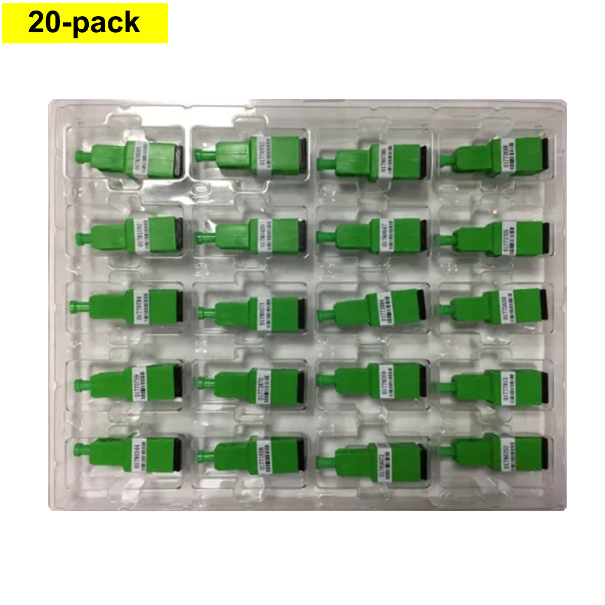 1625nm SC/APC Fiber Optic Reflector FBG Male-female 20-pack