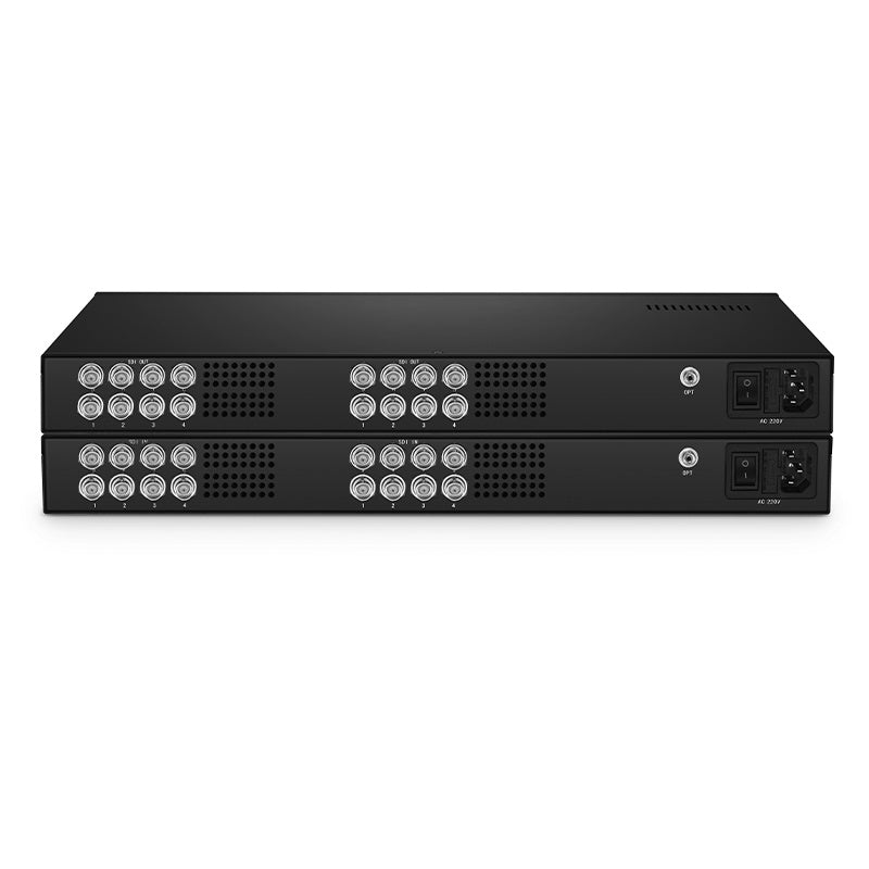 16 Channel Video Multiplexers HD-SDI with RS485 Data over Fiber ...
