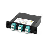 LGX Multimode OM3 MPO/MTP Cassette Module Polarity Method A 12 Fiber LC Duplex	