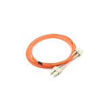 SC UPC to SC UPC Duplex OM2 Multimode PVC (OFNR) 2.0mm Fiber Optic Patch Cable