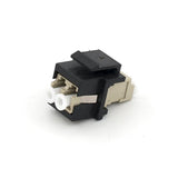 LC/UPC Duplex Multimode OM1/OM2 Fiber Optic Keystone Jack