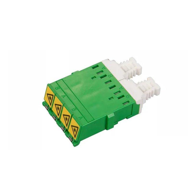 LC/APC Flangeless Flip Shutter Quad Singlemode Fiber Adapter – LightOptics®