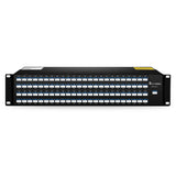 96 channels DWDM MUX DEMUX CH15-CH62 Dual Fiber AAWG Passive 2U 19'' Racks