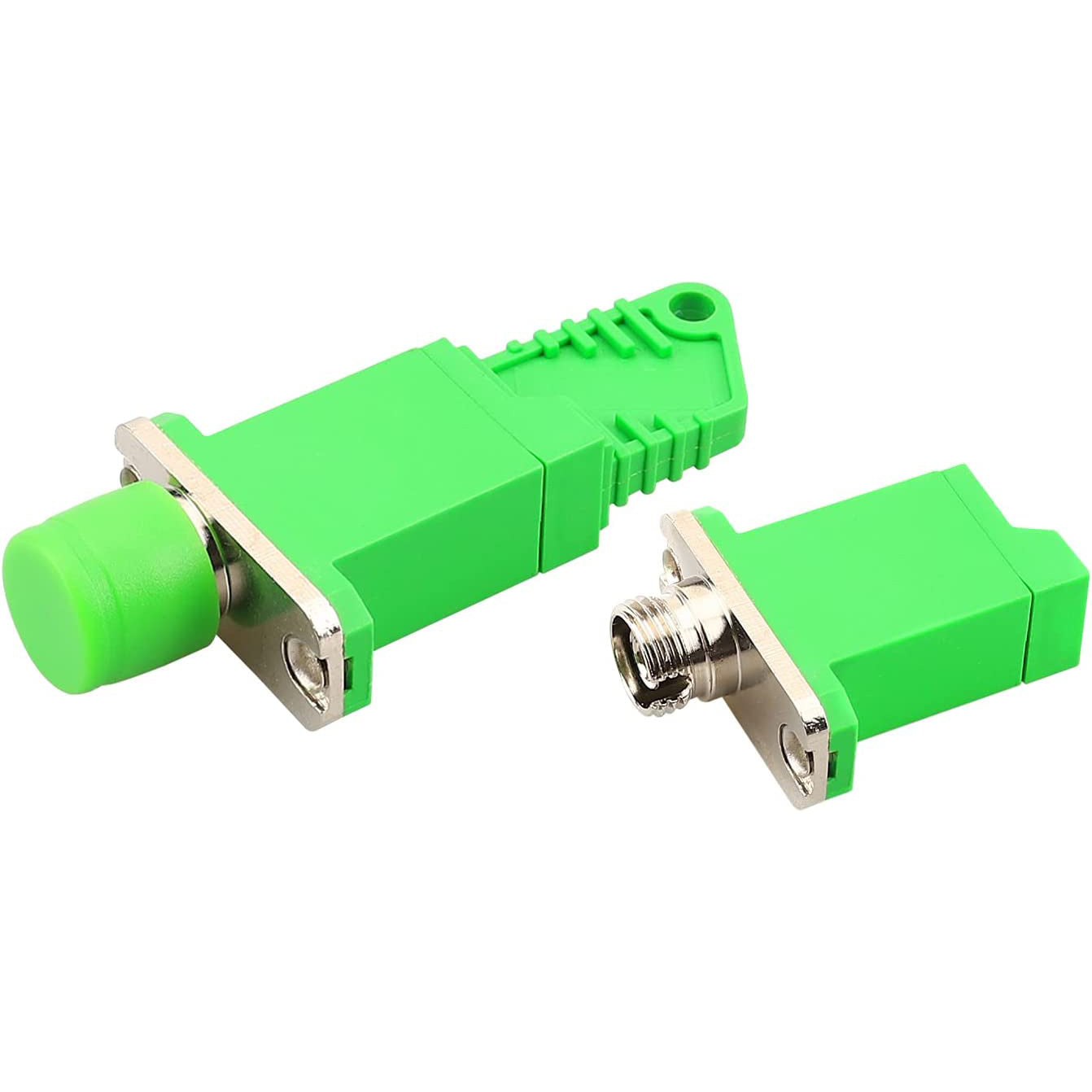 Apc Fiber Cable 50-Pack SC/APC Fiber Optic Adapters - Female To Female ...
