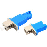 E2000 female to LC Female Simplex Singlemode/Multimode Fiber Optic Adapter/Coupler