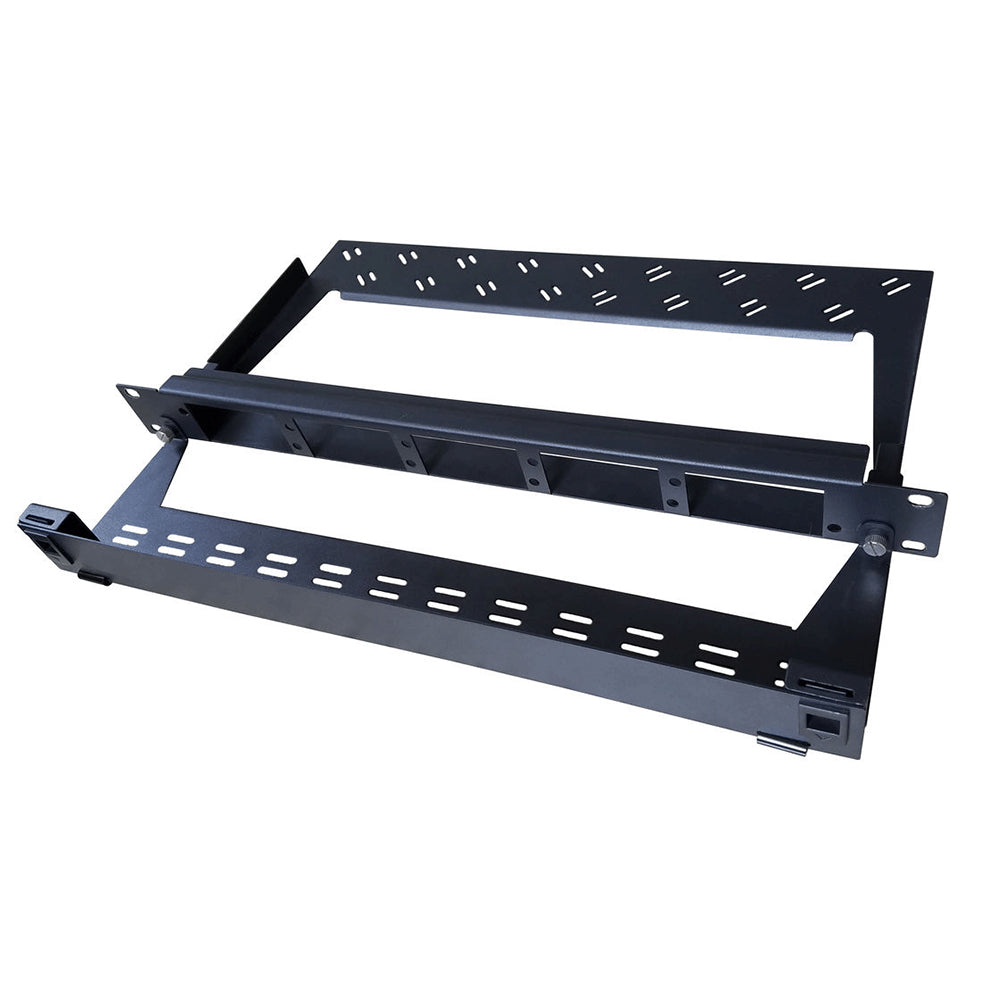 FHD5 Series Fiber Optic 1U Rack Mount Chassis, For 5x FHD5 LC Casstett ...
