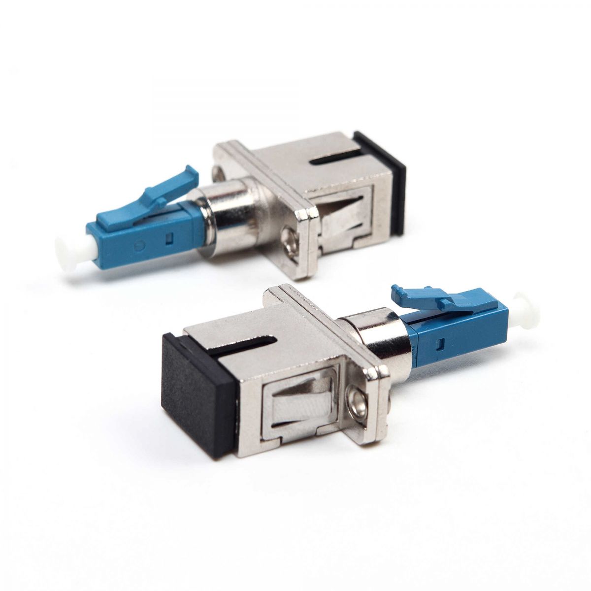 LC/UPC male to SC/UPC Female Simplex Single Mode Fiber Optic Adapter