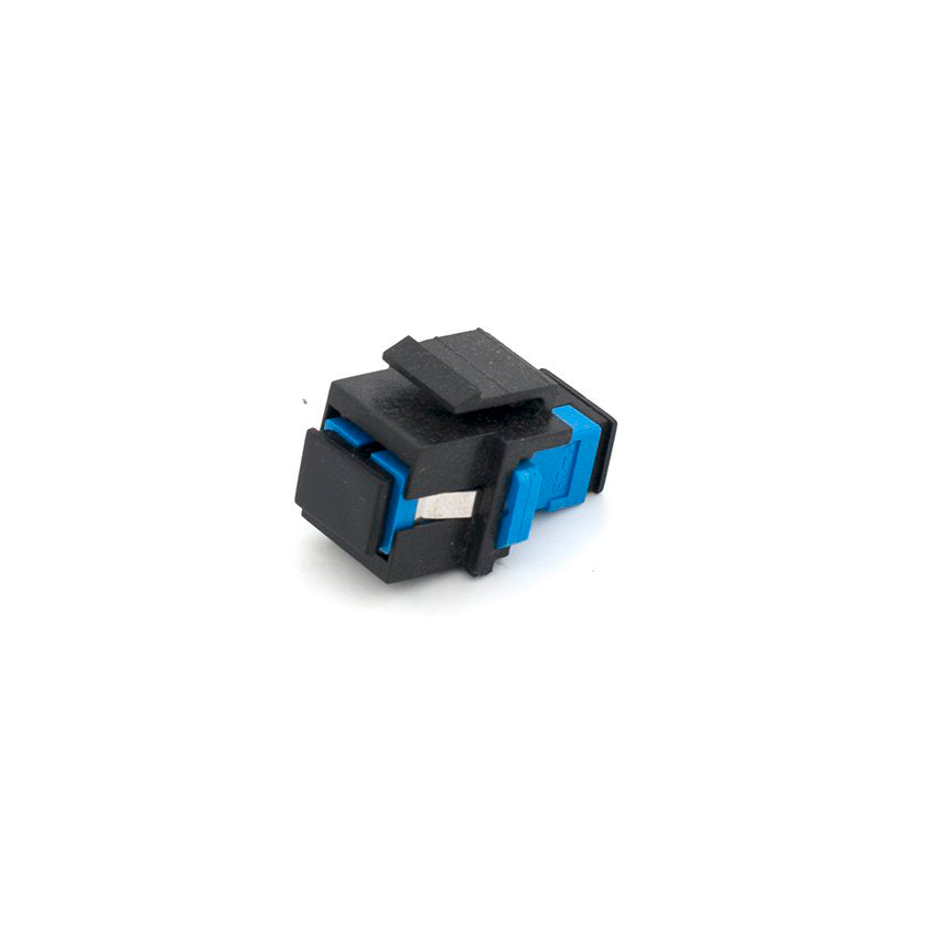 SC/UPC Simplex Singlemode Fiber Optic Keystone Jack