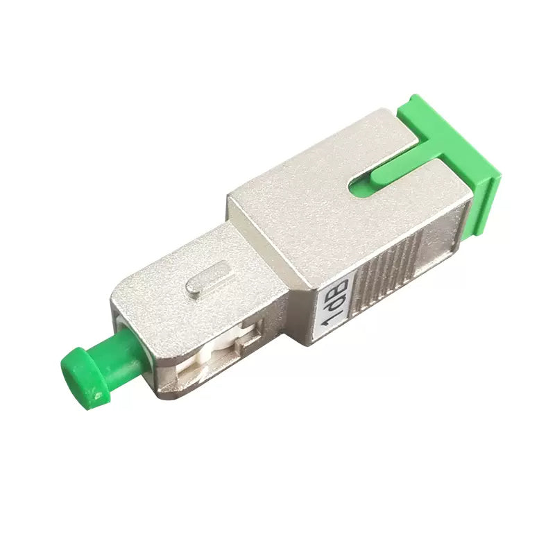 Adaptateur SC Pour OTDR - Connecteur Fibre Optique De Test, Perte Insertion ≤0.2dB, Argenté, ABS + Céramique - Asuinxurr - 10