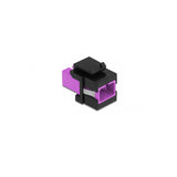 SC Simplex Multimode OM4 Fiber Optic Keystone Jack