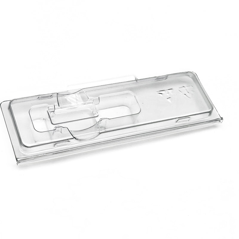 SFP/SFP+/SFP28/SFP-DD Transceiver Tray Anti-Static Plastic Single Clamshell Packaging