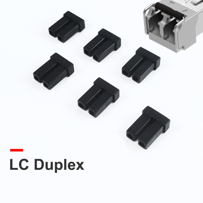 SFP XFP SFP+ SFP28 CFP Transceiver Dust Cover Caps of LC Duplex (10 pieces)