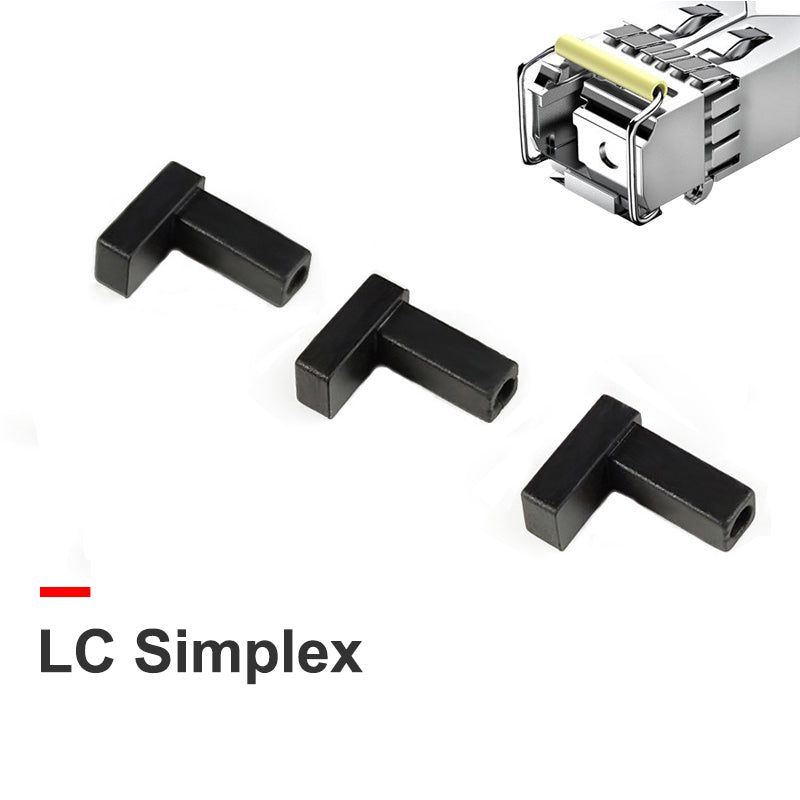 SFP XFP SFP+ SFP28 BIDI Transceiver Dust Cover Caps of LC Simplex (10 pieces)
