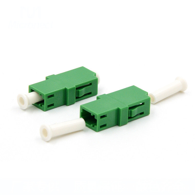 LC/APC Simplex Singlemode Fiber Adapter	