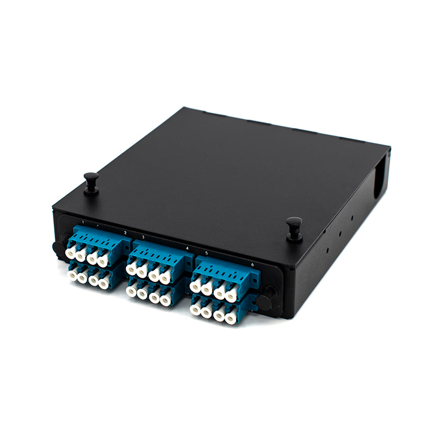 DIN Rail / Wall Mounted Fiber Enclosure for LGX Adapter Panel	