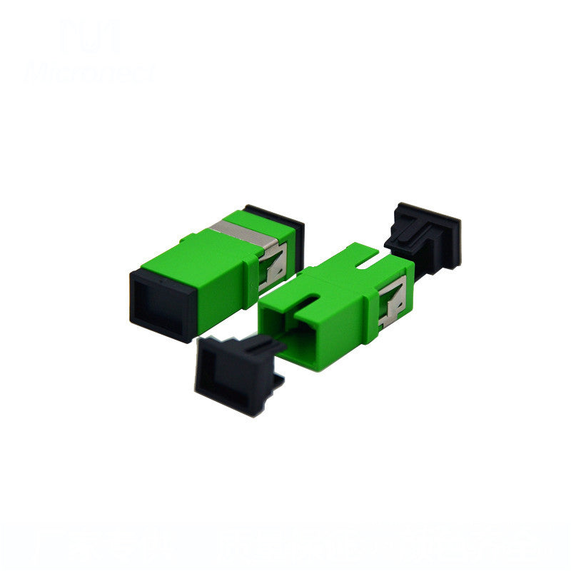 SC/APC Simplex Integrated without scews Singlemode Fiber Adapter ...