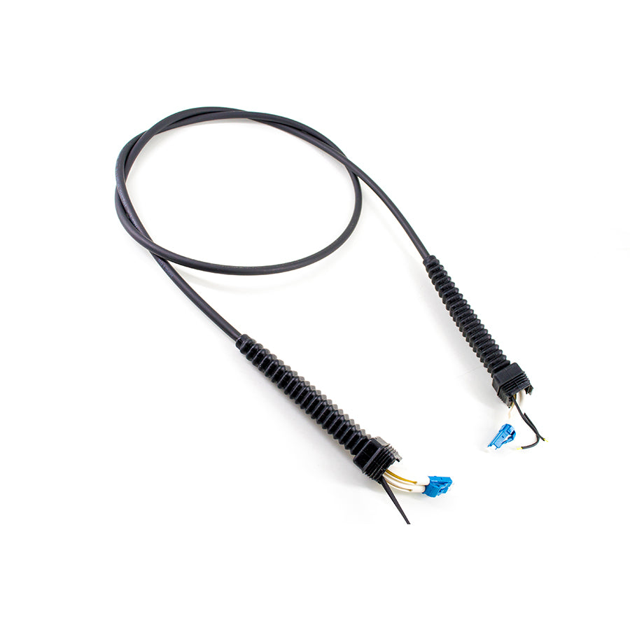 LC-NSN (LC) Single-Mode Dual-Core Waterproof Tail Sleeve Threaded Armored Mouse Bite-Proof RRU Base Station Pull-Out Fiber Optic Cable	