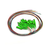 E2000/APC 12 Strand Fiber Optic Color Code Grade B Fiber Optic Pigtail Single Mode (G652D/G657A1/G657A2)